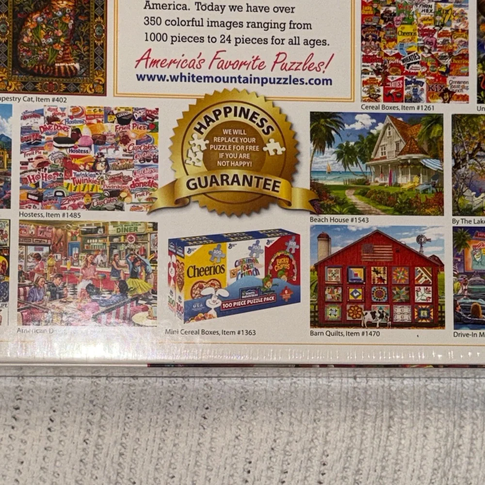White Mountain “Toy Shop”‎ Colorful Puzzle NEW